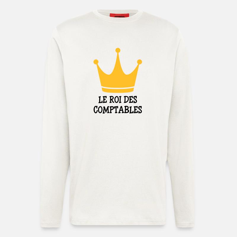 Accountant / Accounting / Comptable / Comptabilité - Longsleeve - made by SPREAD  - OFF WHITE
