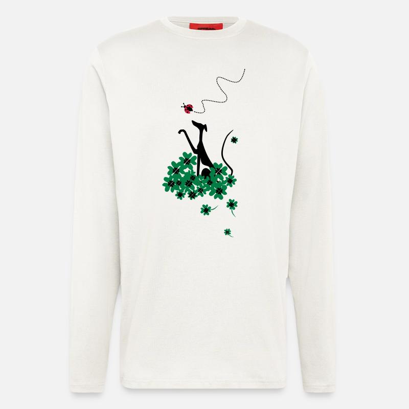 glücksbringer - Langarmshirt - made by SPREAD  - OFF WHITE