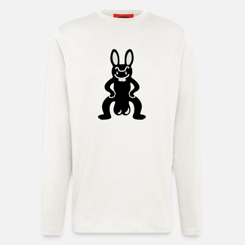 Bunny with eggs - Longsleeve - made by SPREAD  - OFF WHITE