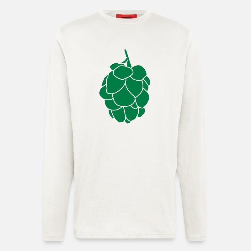 Hopfendolde - Langarmshirt - made by SPREAD - OFF WHITE