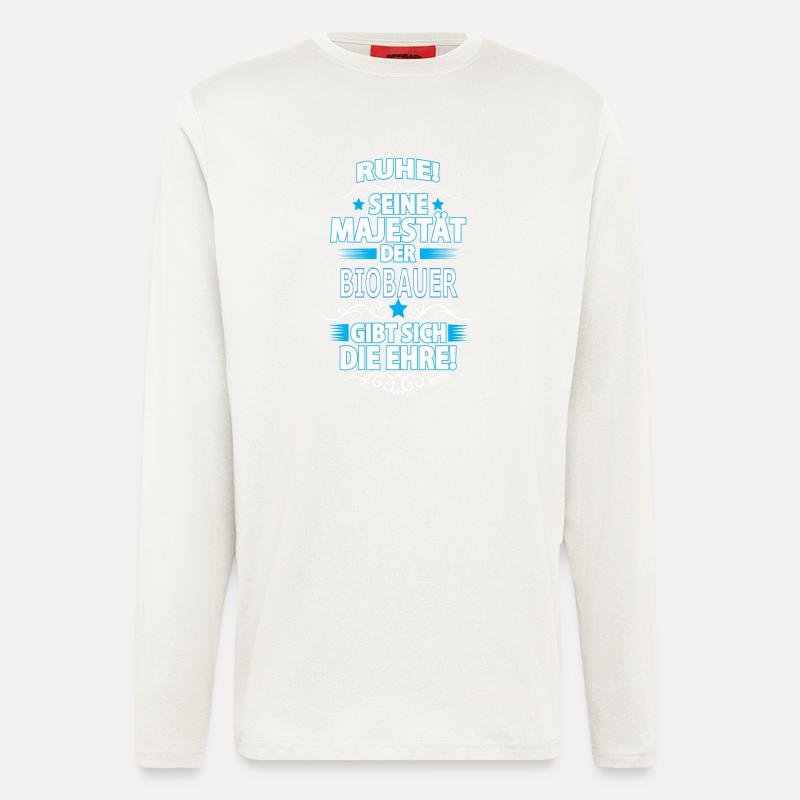 BIOBAUER - Langarmshirt - made by SPREAD  - OFF WHITE