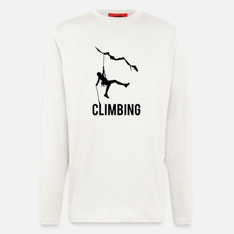 Climbing - Langarmshirt - made by SPREAD  - OFF WHITE