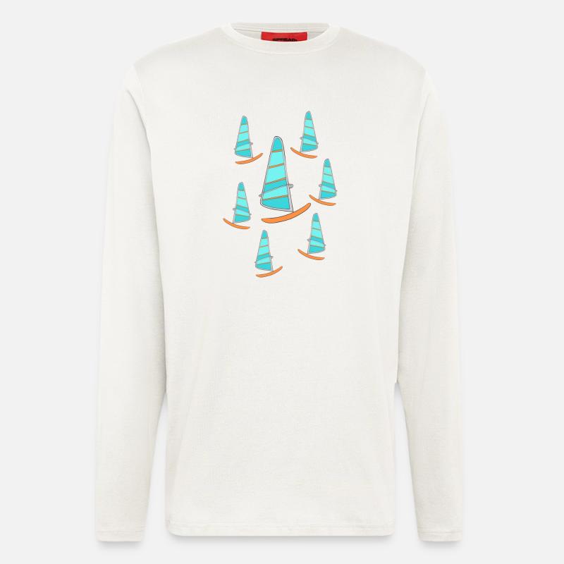Windsurfing - Langarmshirt - made by SPREAD  - OFF WHITE