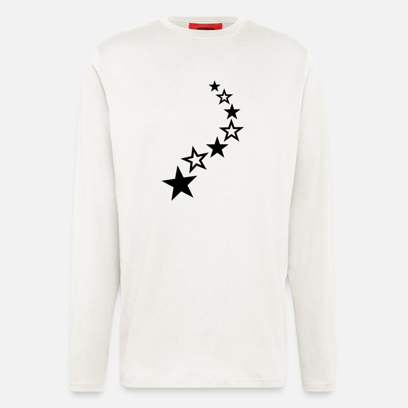 Stars - Longsleeve - made by SPREAD  - OFF WHITE