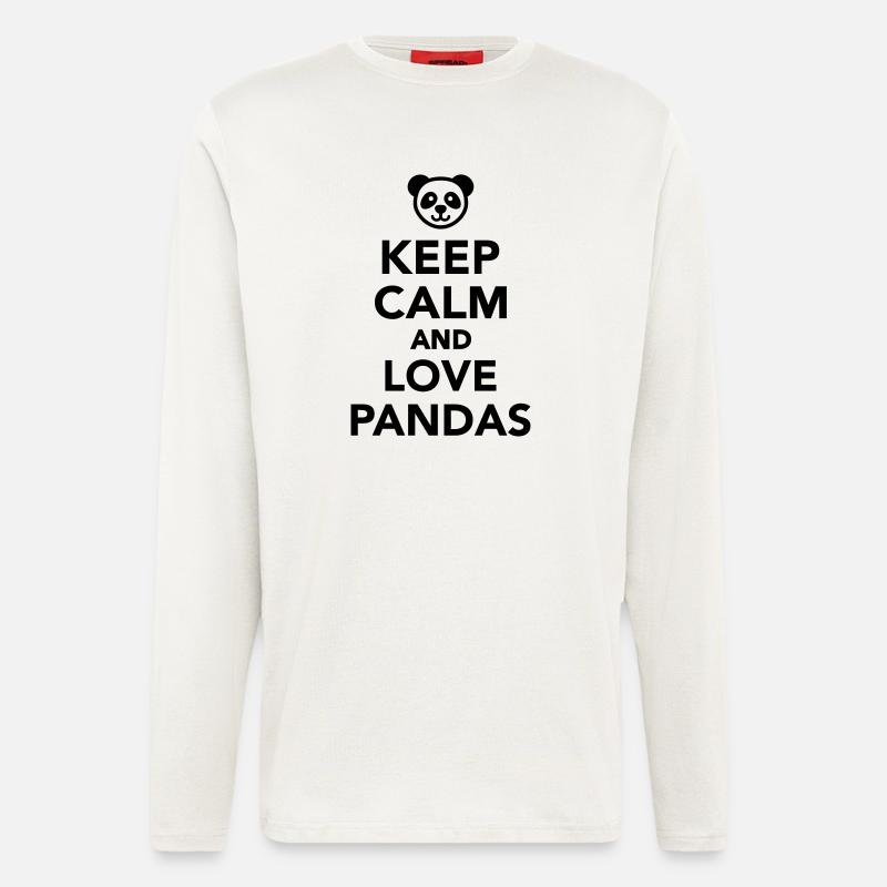 Panda - Langarmshirt - made by SPREAD  - OFF WHITE