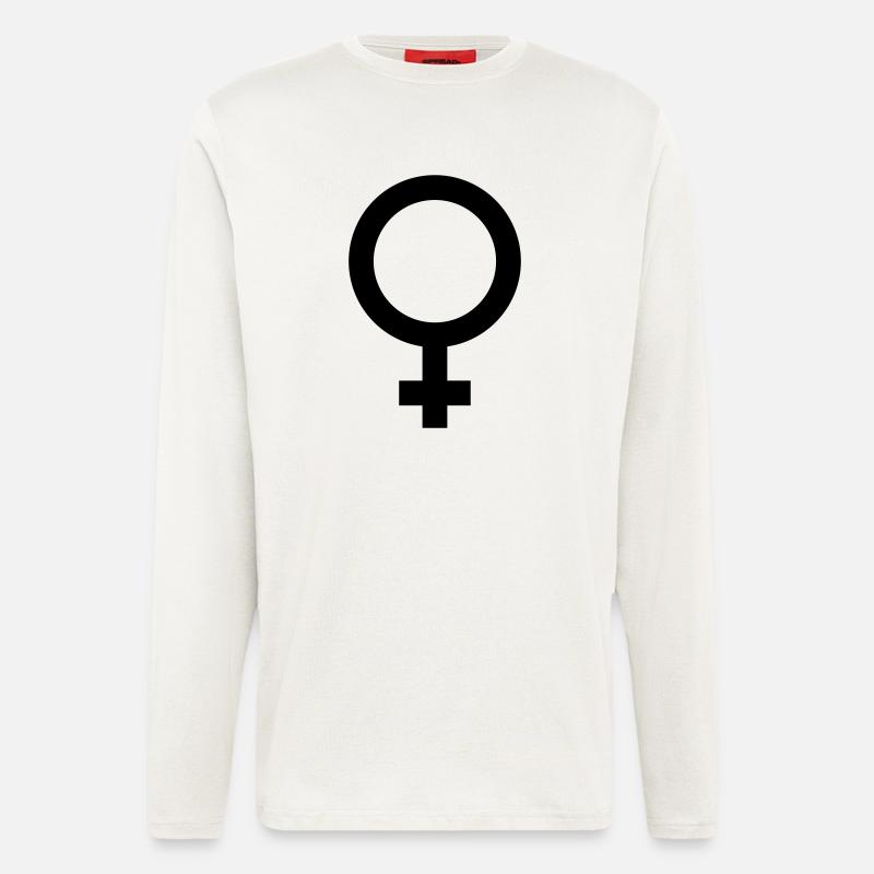 Frau - Langarmshirt - made by SPREAD  - OFF WHITE