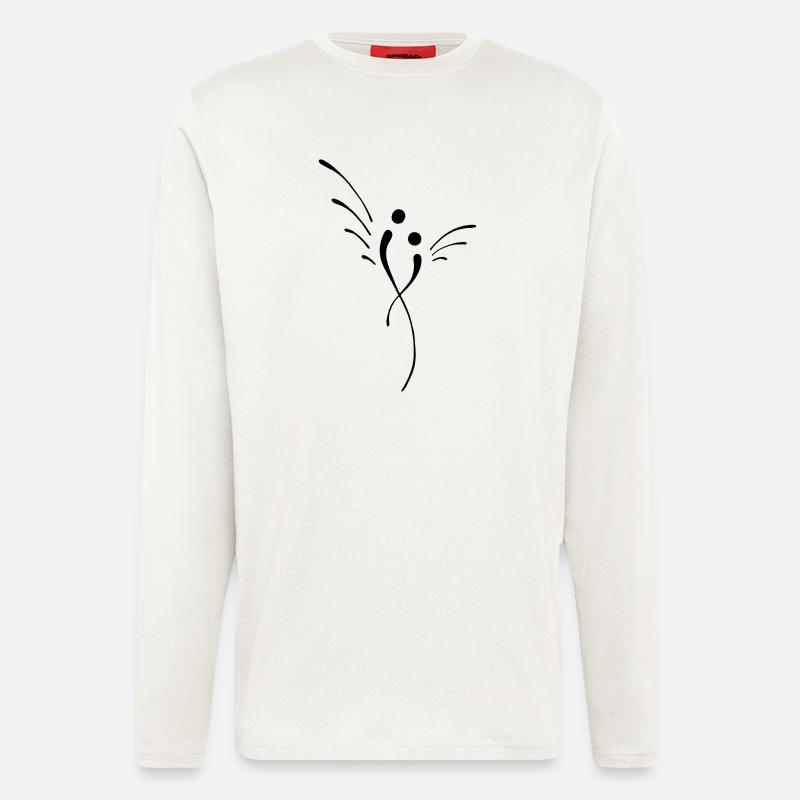 engel, - Langarmshirt - made by SPREAD  - OFF WHITE