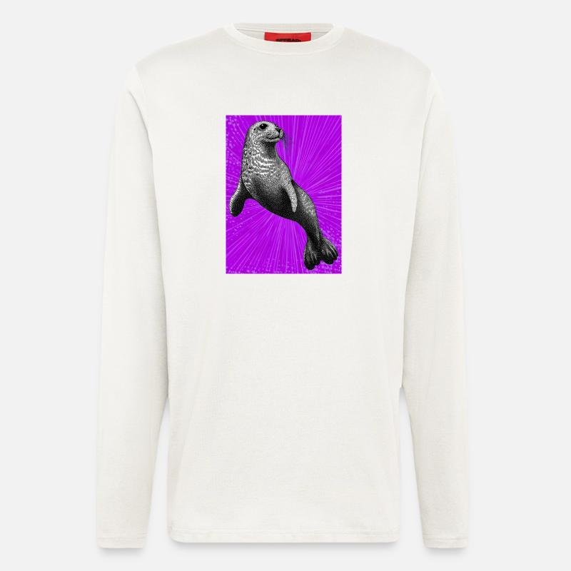Siegel - Langarmshirt - made by SPREAD  - OFF WHITE