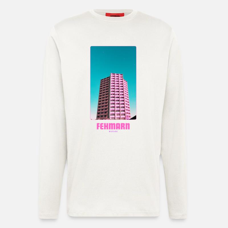 Fehmarn _ Ostsee  - Langarmshirt - made by SPREAD  - OFF WHITE