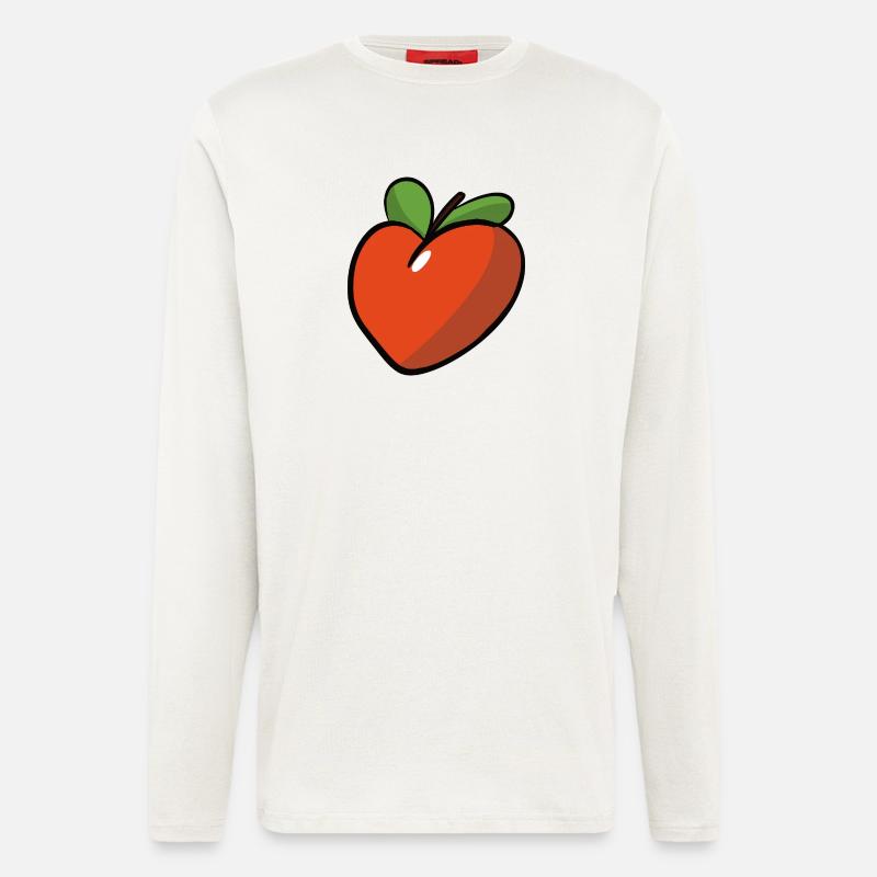 Peche_coeur - Longsleeve - made by SPREAD - OFF WHITE