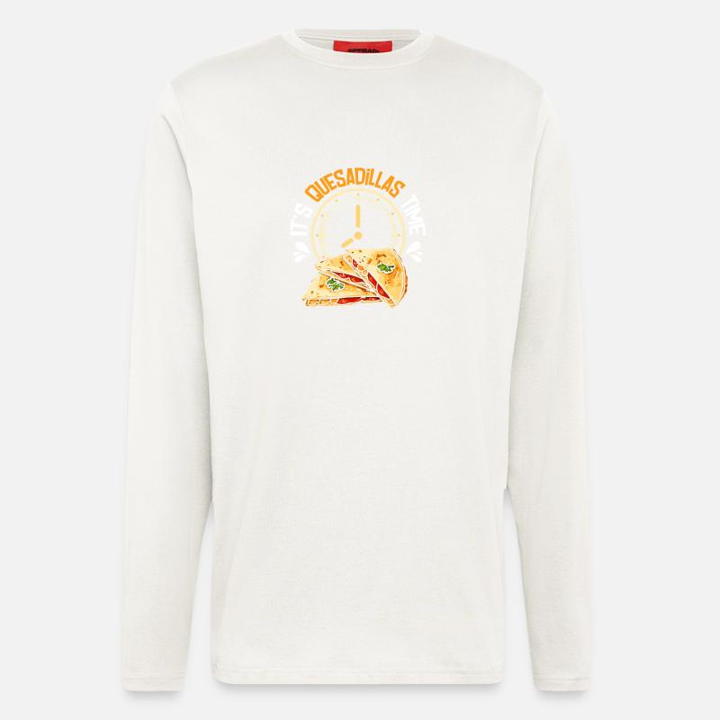 It's quesadillas time - Longsleeve - made by SPREAD  - OFF WHITE