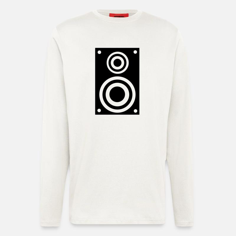 Lautsprecher - Box - Langarmshirt - made by SPREAD  - OFF WHITE