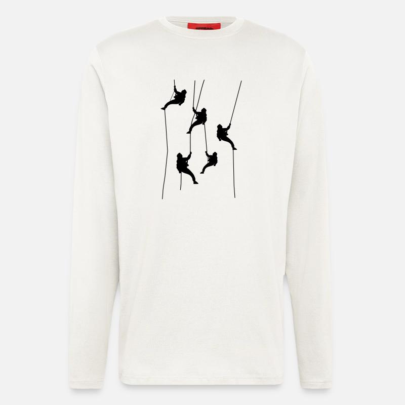 Kletterer - Langarmshirt - made by SPREAD  - OFF WHITE