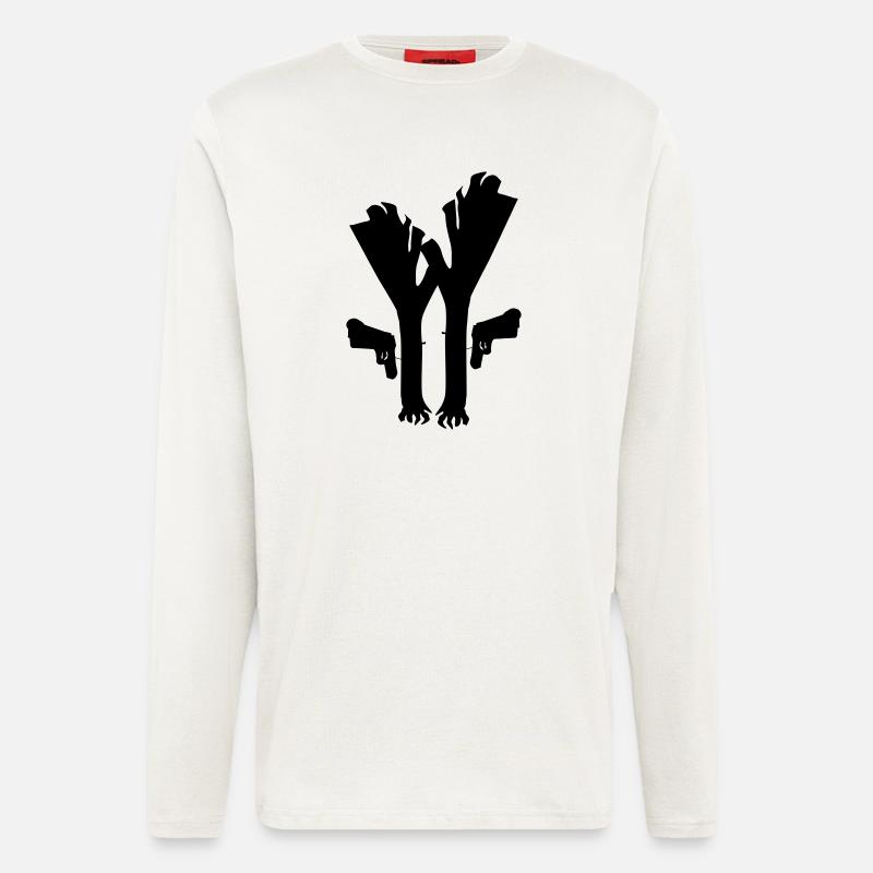 Lauch Fiction - Langarmshirt - made by SPREAD  - OFF WHITE