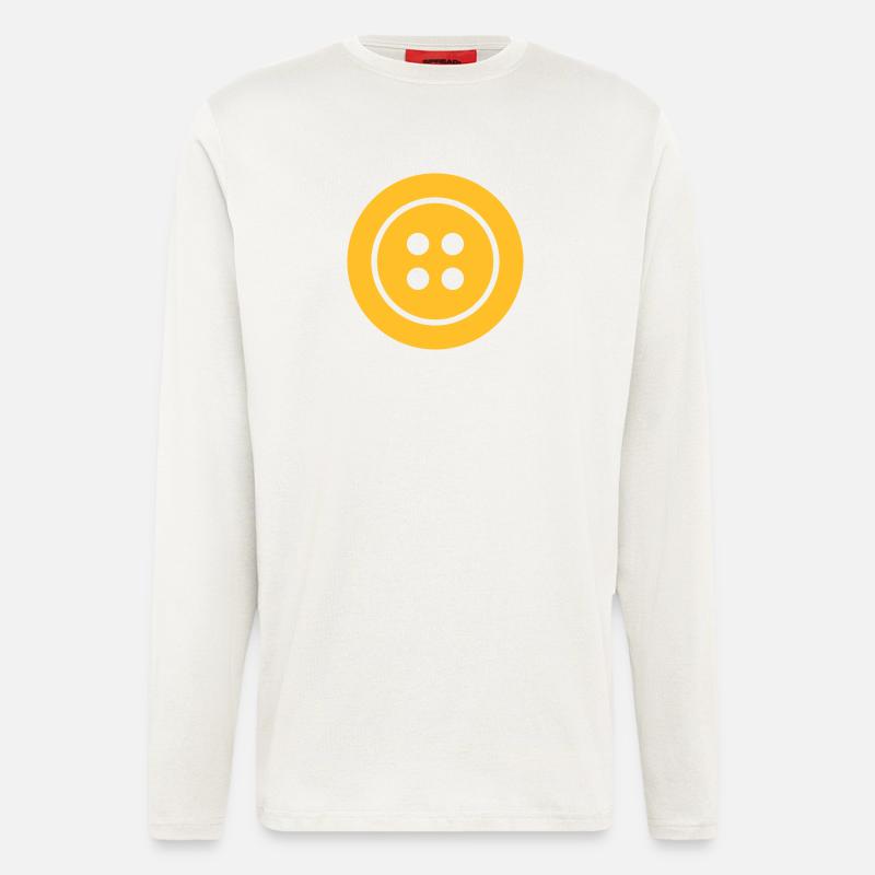 Button - Longsleeve - made by SPREAD  - OFF WHITE