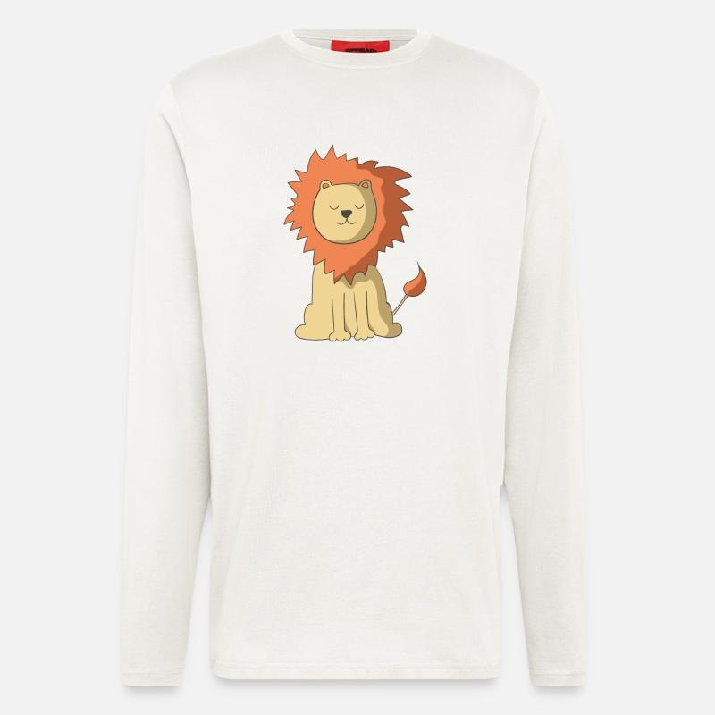 lion - Longsleeve - made by SPREAD  - OFF WHITE