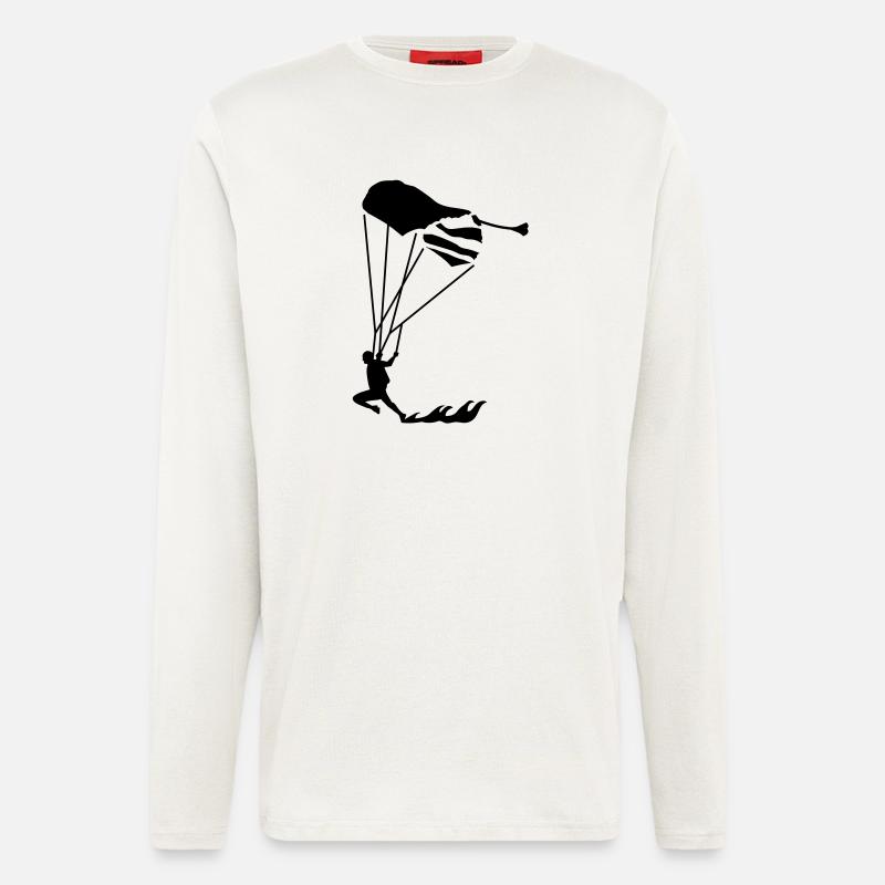 swoop_1 - Longsleeve - made by SPREAD  - OFF WHITE