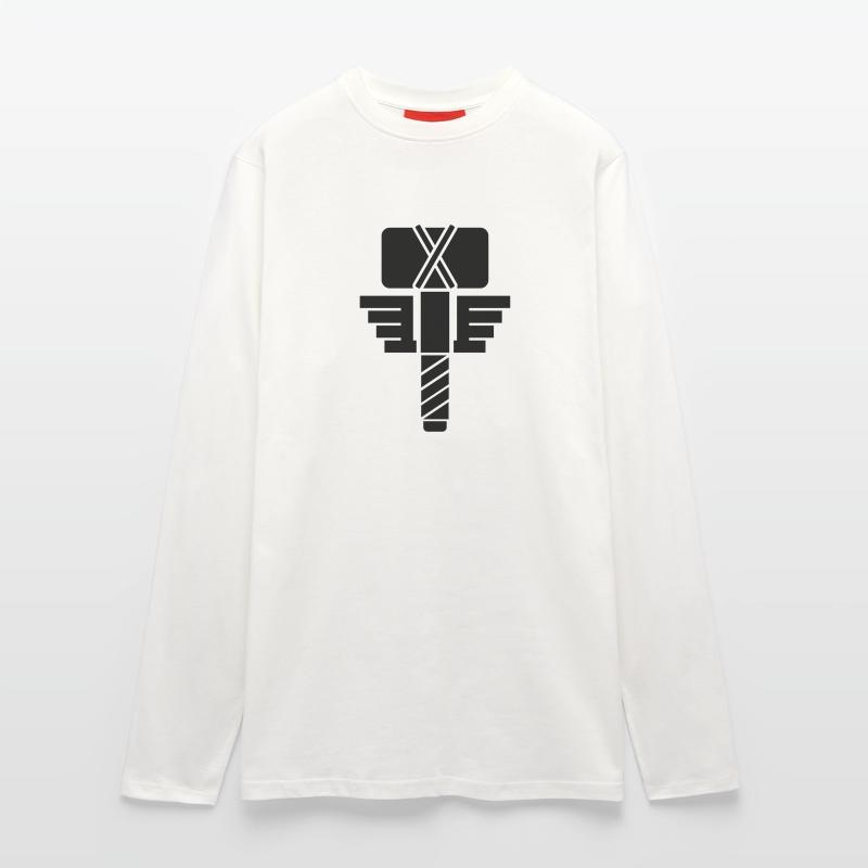 Thor Hammer – Wikinger Mjölnir Comic Superheld Langarmshirt - made by SPREAD 