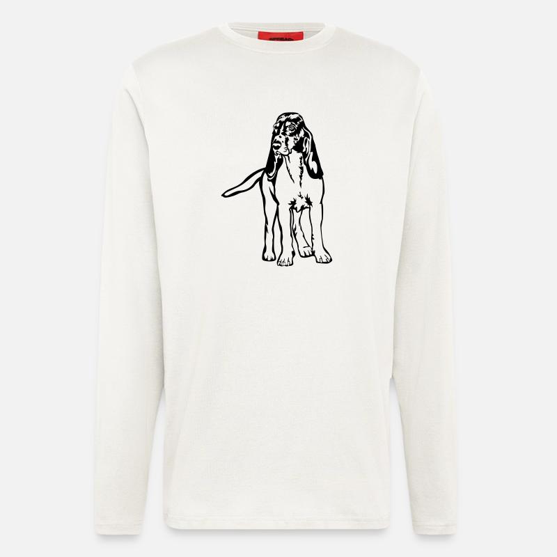 Berner Laufhund - Langarmshirt - made by SPREAD  - OFF WHITE