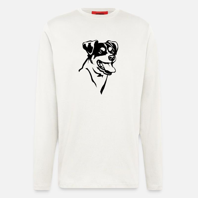 Bodeguero Andaluz Kopf - Langarmshirt - made by SPREAD  - OFF WHITE