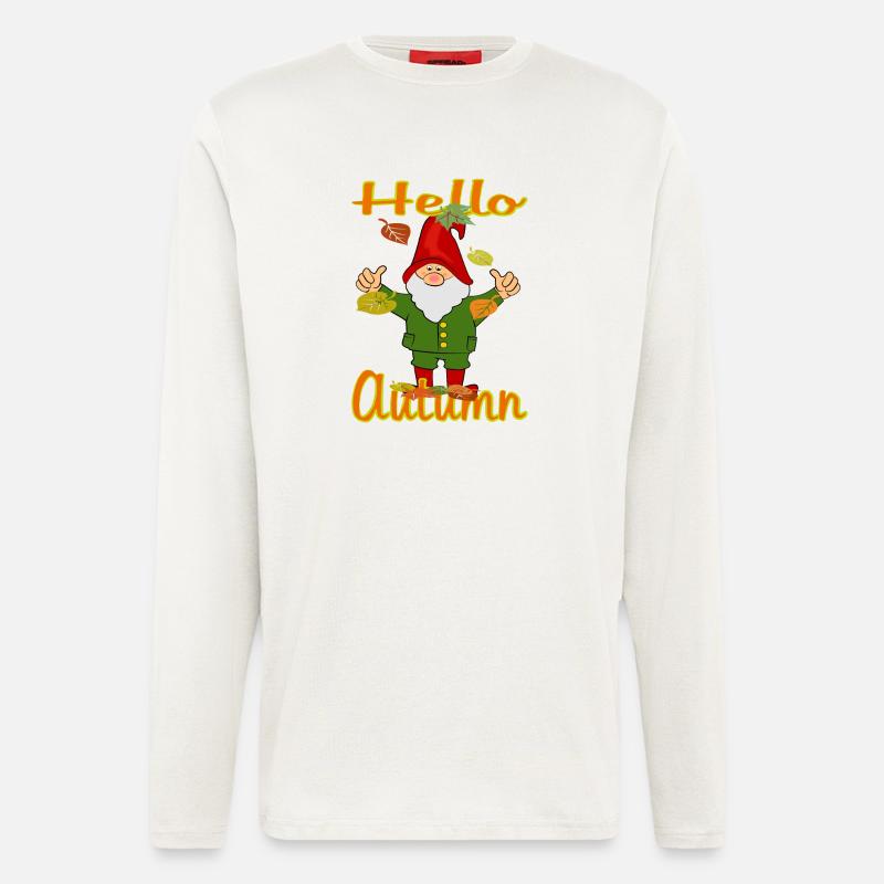 Herbst Wichtel - Langarmshirt - made by SPREAD  - OFF WHITE