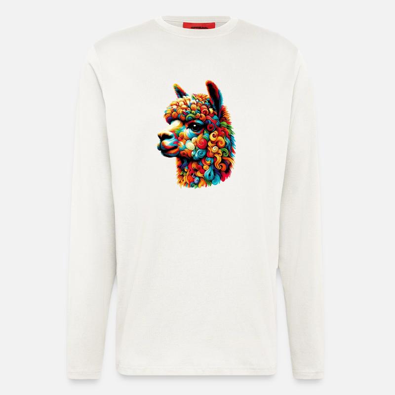 Alpaca - Longsleeve - made by SPREAD  - OFF WHITE