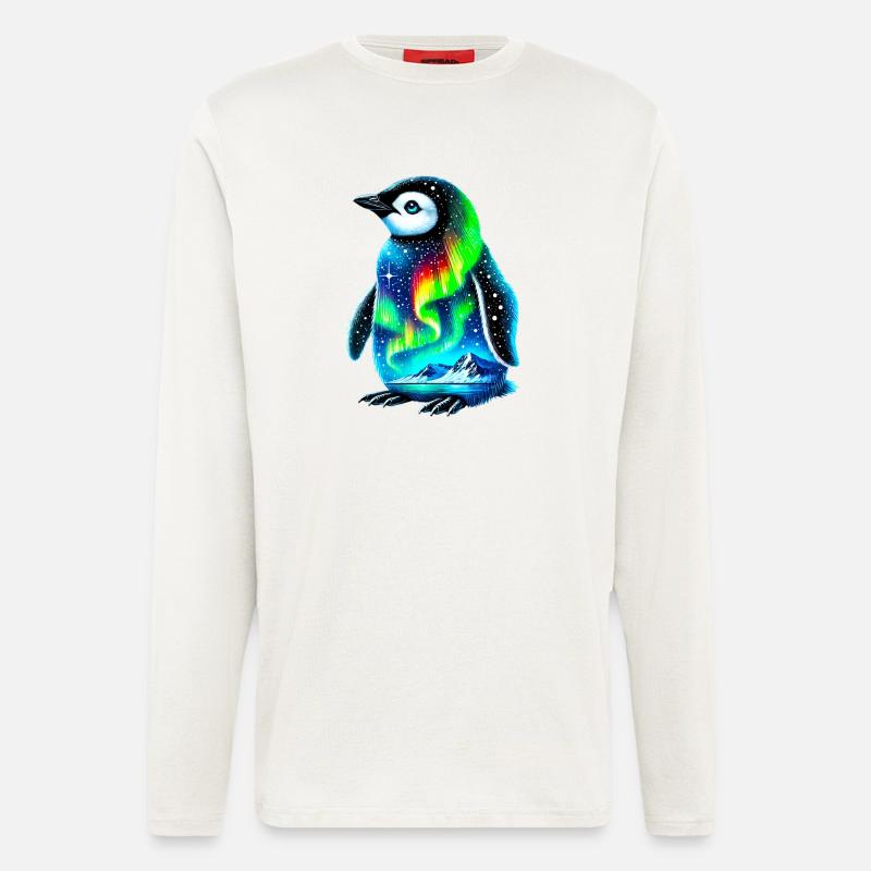 Penguin - Longsleeve - made by SPREAD  - OFF WHITE
