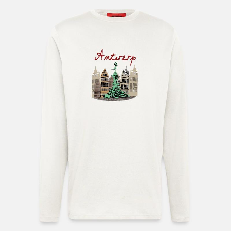 Brabo Antwerp - Longsleeve - made by SPREAD  - OFF WHITE