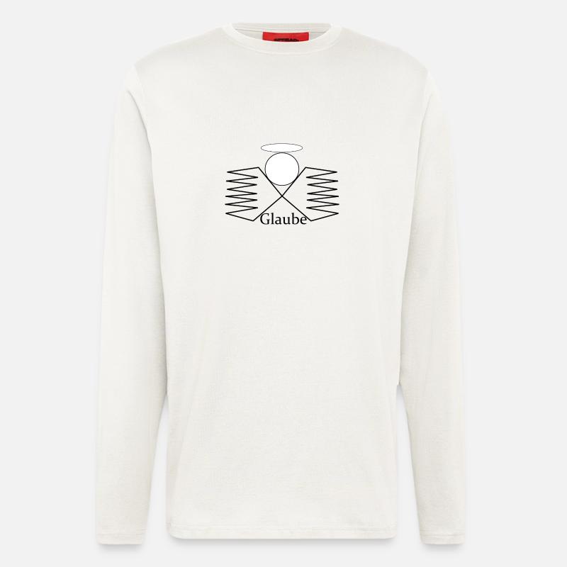 Glaube - Langarmshirt - made by SPREAD  - OFF WHITE