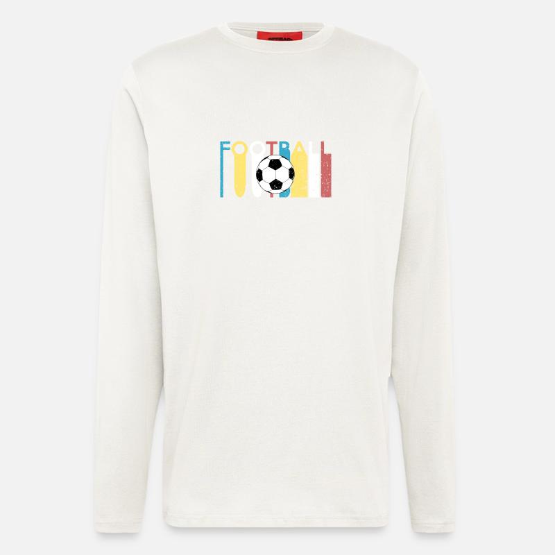 Fussball - Langarmshirt - made by SPREAD  - OFF WHITE