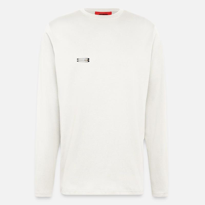 Brille - Nerd - Langarmshirt - made by SPREAD - OFF WHITE
