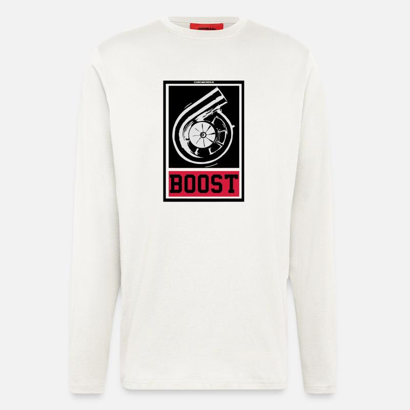 BOOST - Langarmshirt - made by SPREAD  - OFF WHITE