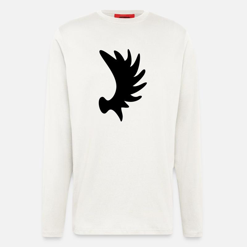 Ostpreußen Elchschaufel - Langarmshirt - made by SPREAD  - OFF WHITE