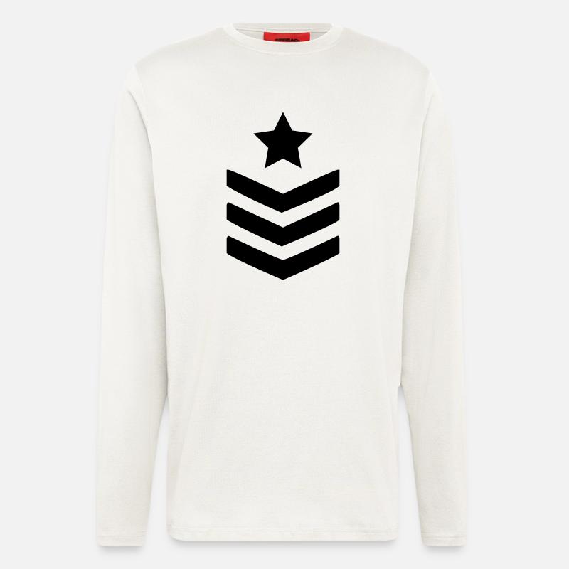 abzeichen - Longsleeve - made by SPREAD  - OFF WHITE