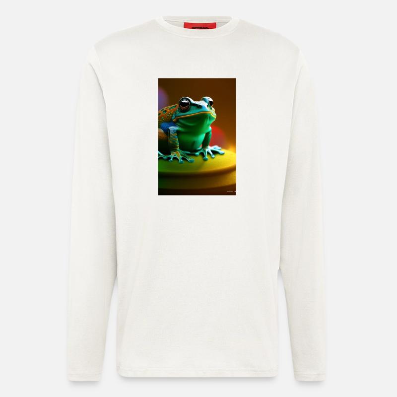 Frosch - Langarmshirt - made by SPREAD  - OFF WHITE