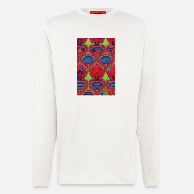 Retro Pattern - Longsleeve - made by SPREAD  - OFF WHITE