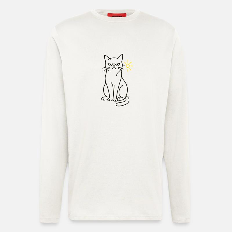Grumpy - Langarmshirt - made by SPREAD  - OFF WHITE