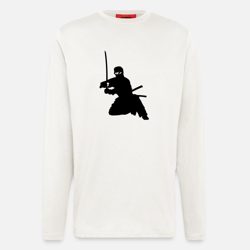 Ninja - Langarmshirt - made by SPREAD  - OFF WHITE