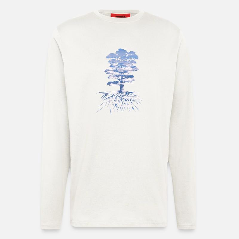 The Tree - Longsleeve - made by SPREAD  - OFF WHITE