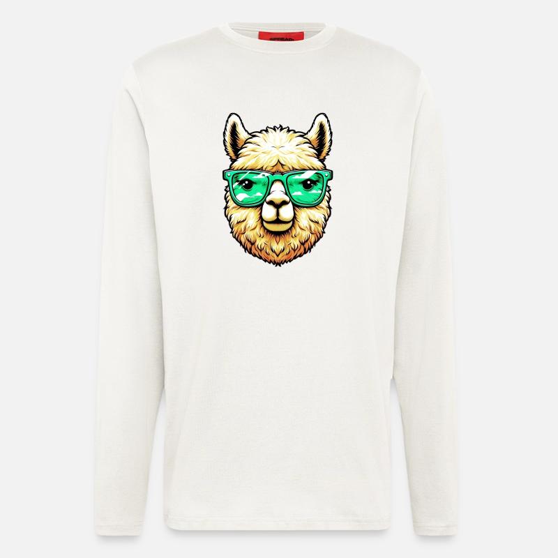 Alpaca - Longsleeve - made by SPREAD  - OFF WHITE