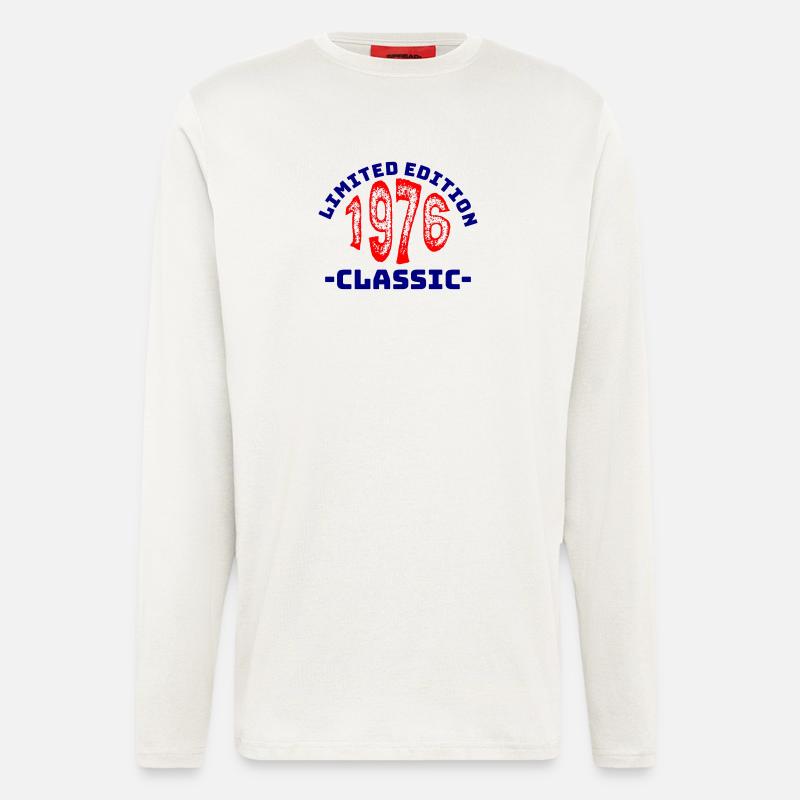 1976 Limitierte Edition Klassisch - Langarmshirt - made by SPREAD  - OFF WHITE