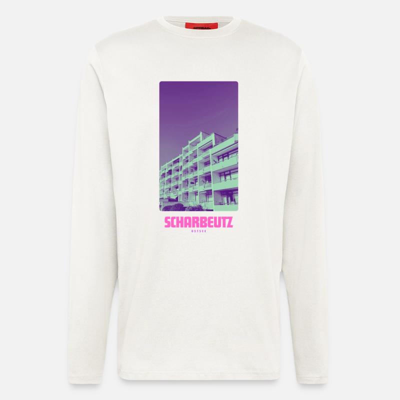 Scharbeutz Ostsee - Langarmshirt - made by SPREAD - OFF WHITE