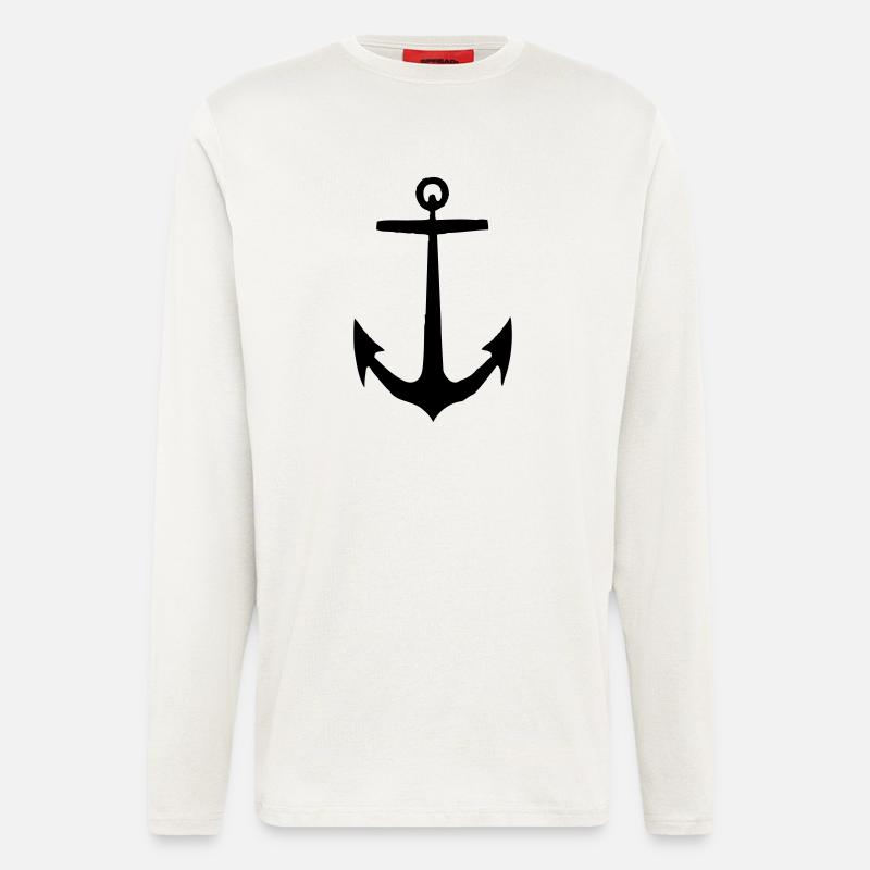 Anker - Langarmshirt - made by SPREAD  - OFF WHITE