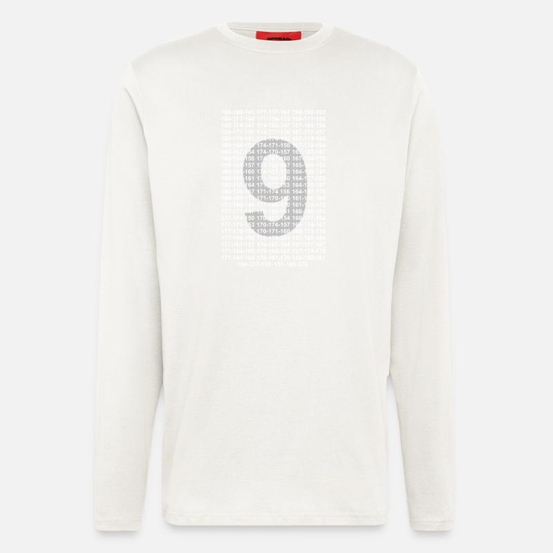 9 Darter light - Longsleeve - made by SPREAD  - OFF WHITE