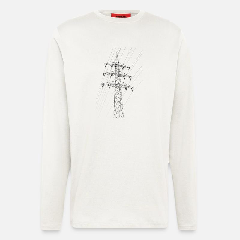 Power - Langarmshirt - made by SPREAD  - OFF WHITE