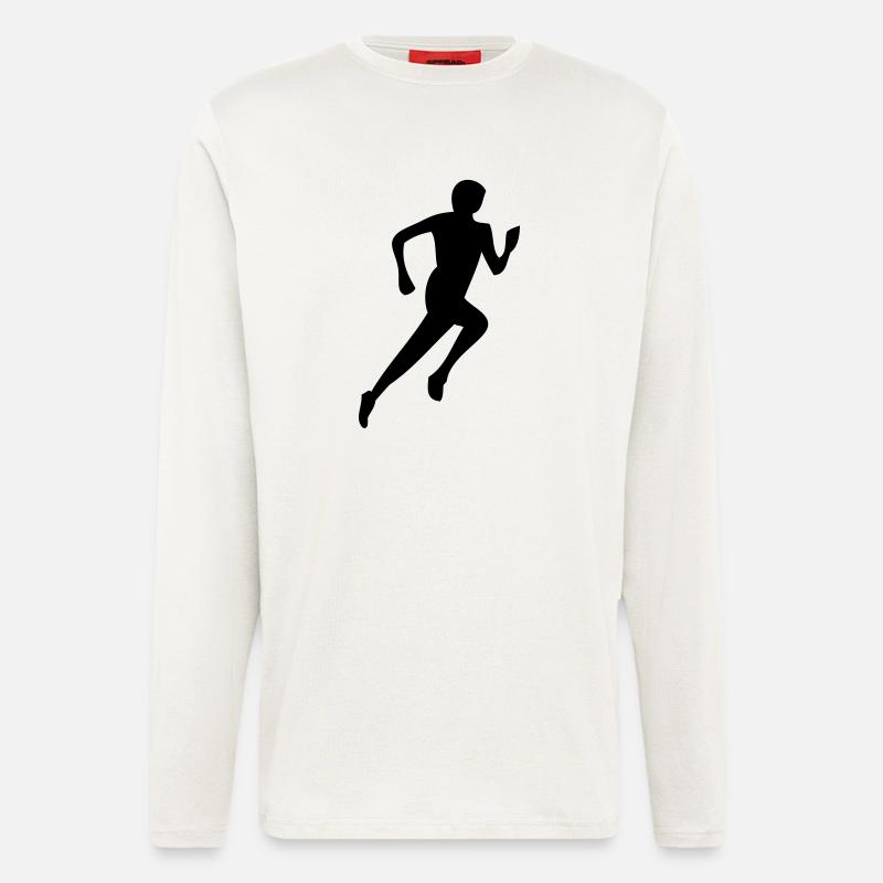 Runner - Langarmshirt - made by SPREAD  - OFF WHITE