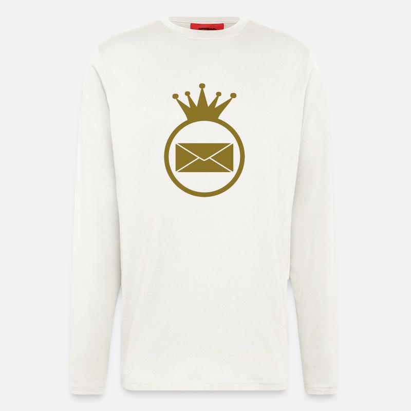 Postman / Briefträger / Postier - Langarmshirt - made by SPREAD  - OFF WHITE
