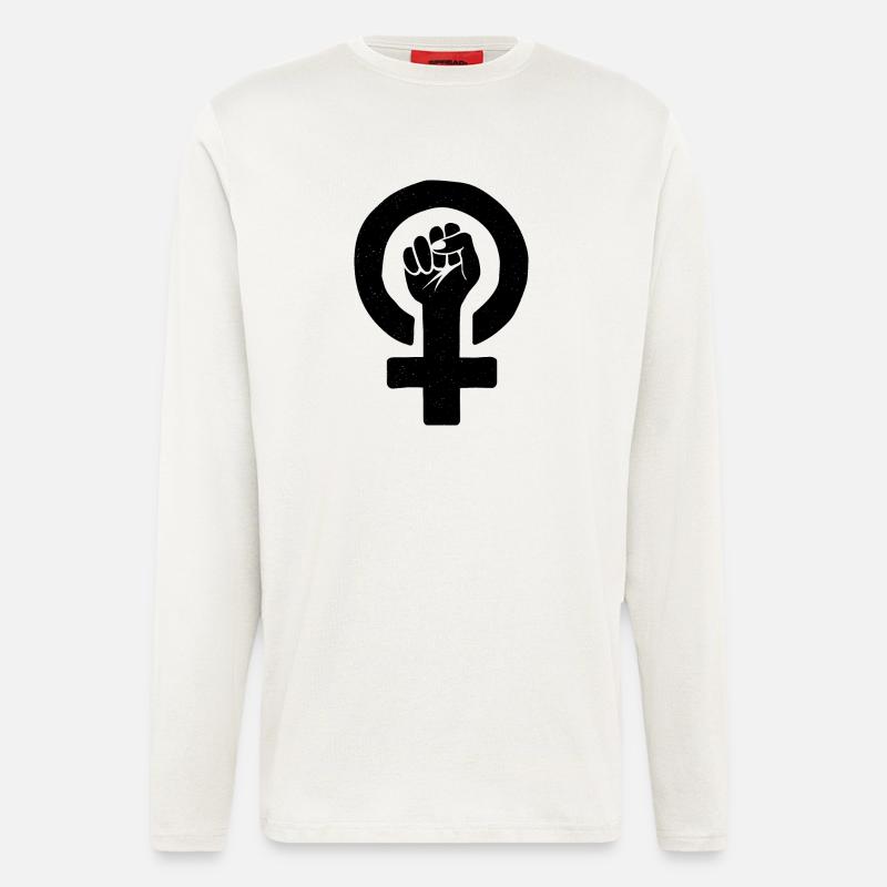 Bitte laden Sie das Design hoch - Langarmshirt - made by SPREAD  - OFF WHITE