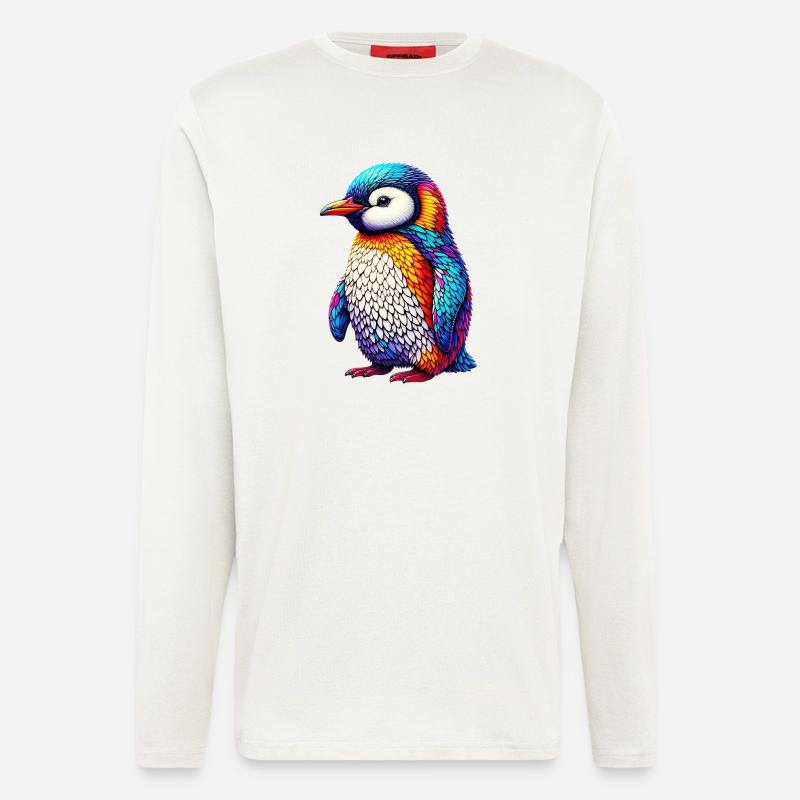 Penguin - Longsleeve - made by SPREAD  - OFF WHITE