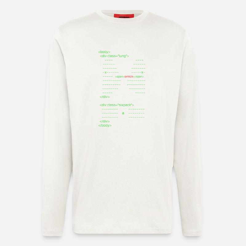 html body - Longsleeve - made by SPREAD  - OFF WHITE